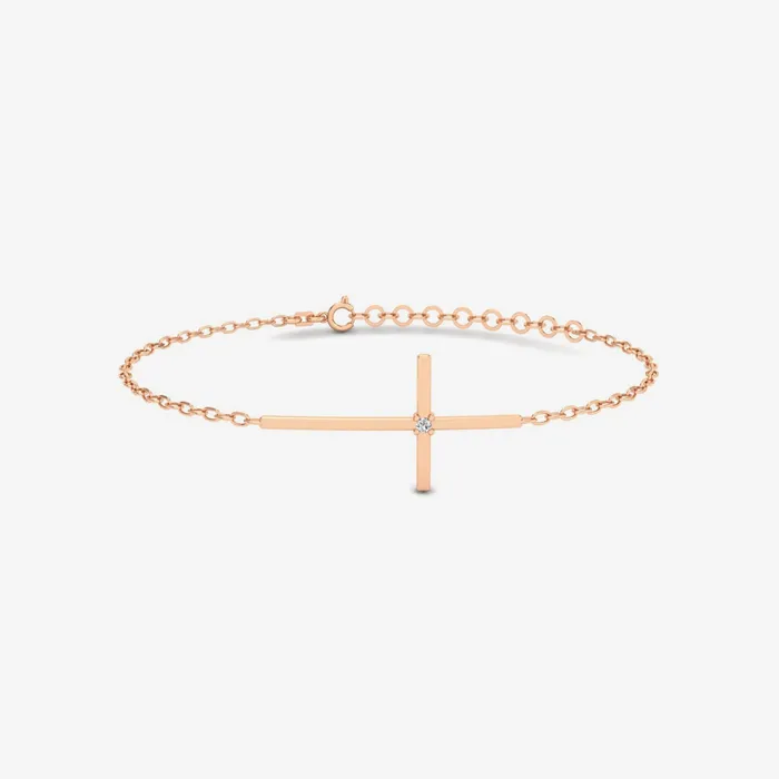 Diamond Cross Bracelet Gelin Diamond Bracelets