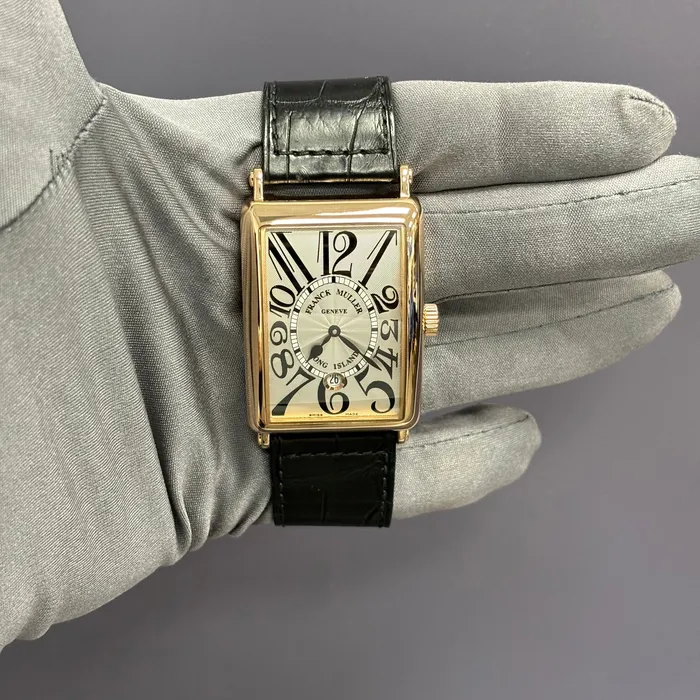 Franck Muller Long Island 40 x 32mm White Dial Watch Ref 1150 SC DT 5N Happy Jewelers Watches Franck Muller Long Island 40 x 32mm White Dial Watch Ref 1150 SC DT 5N Happy Jewelers Watches
