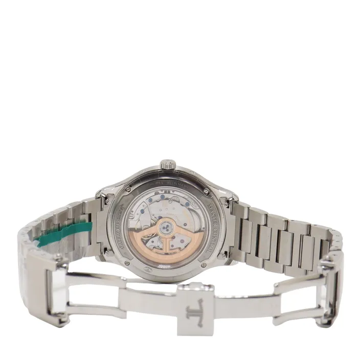 Happy Jewelers Jaeger Le Coultre Master Control 40mm Stainless Steel Silver Arabic Stick Dial Watch Reference Q4148120 Bracelets