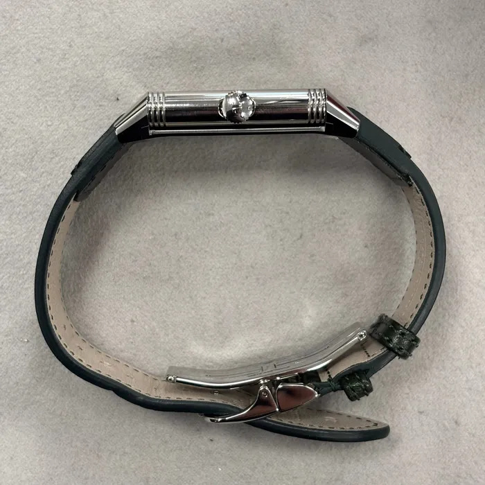 Happy Jewelers JaegerLeCoultre Reverso 27mm Green Dial Watch Ref Q3978430 Watches Happy Jewelers JaegerLeCoultre Reverso 27mm Green Dial Watch Ref Q3978430 Watches