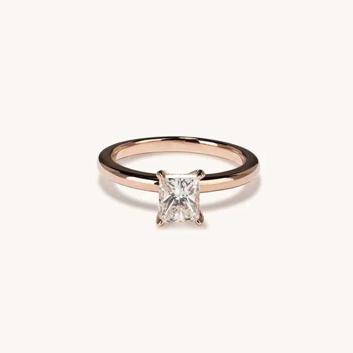 Happy Jewelers Rings 100 Princess Natural Diamond Engagement Ring