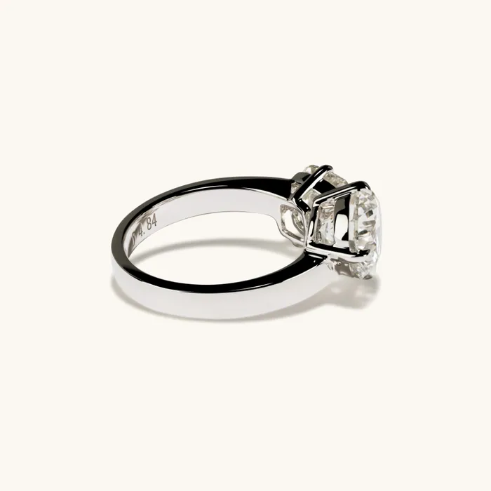 Happy Jewelers Rings Round and Cushion Toi et Moi Lab Diamond Engagement Ring