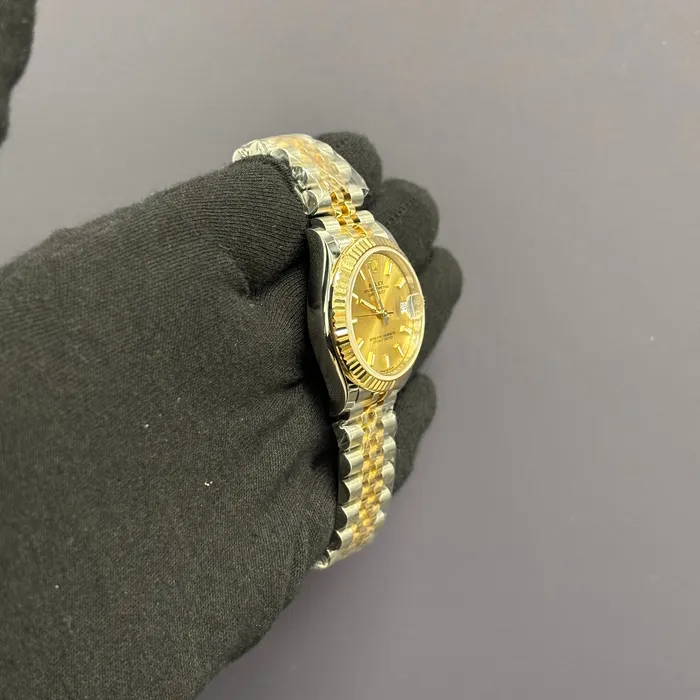 Happy Jewelers Rolex Datejust 31mm Champagne Dial Watch Ref 278273 Watches Happy Jewelers Rolex Datejust 31mm Champagne Dial Watch Ref 278273 Watches
