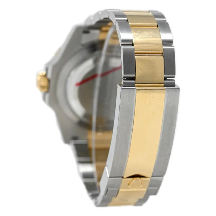 Happy Jewelers Rolex Submariner TwoTone Stainless Steel Yellow Gold 41mm Black Dot Dial Watch Reference 126613LN Rings