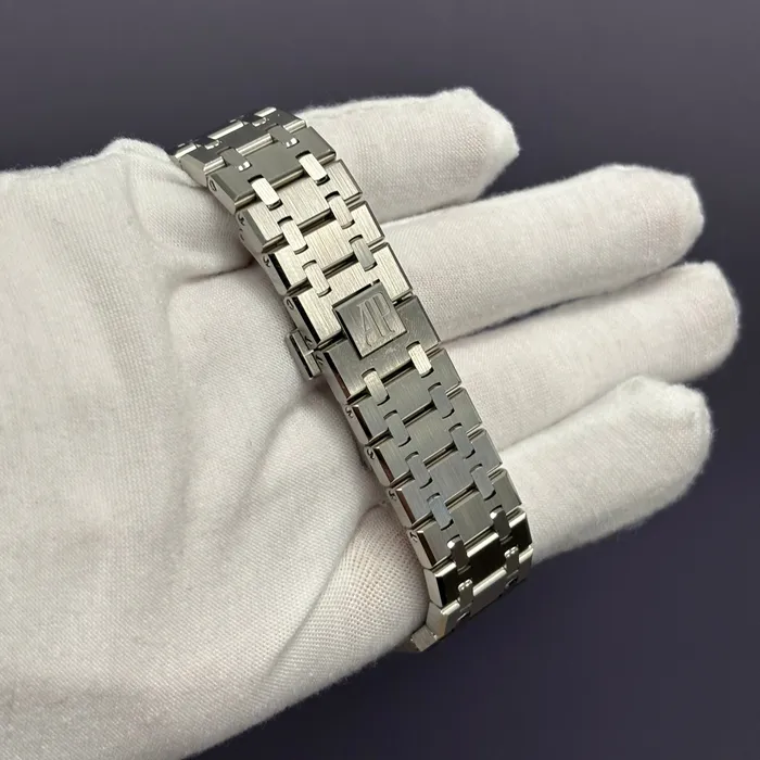 Happy Jewelers Watches Audemars Piguet Offshore 41mm Openwork Dial Watch Ref 15407STOO1220ST01 Happy Jewelers Watches Audemars Piguet Offshore 41mm Openwork Dial Watch Ref 15407STOO1220ST01