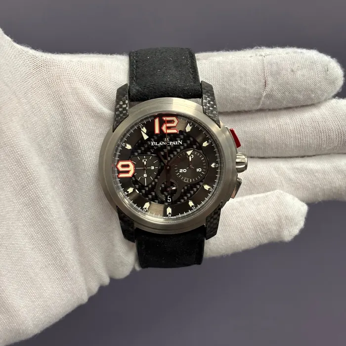 Happy Jewelers Watches Blancpain LEvolution 435mm Black Dial Watch Ref 8885F120352B Happy Jewelers Watches Blancpain LEvolution 435mm Black Dial Watch Ref 8885F120352B