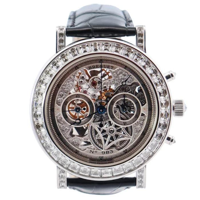 Happy Jewelers Watches Breguet Classique 40mm Skeleton Dial Watch Ref 5238BB109V6DD00 Happy Jewelers Watches Breguet Classique 40mm Skeleton Dial Watch Ref 5238BB109V6DD00