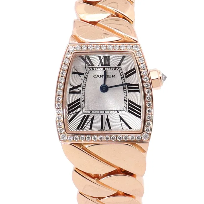 Happy Jewelers Watches Cartier La Dona De Cartier 22mm Silver Dial Watch Ref WE60060I