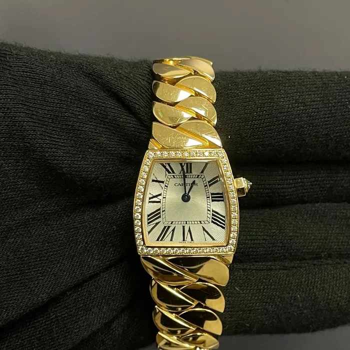 Happy Jewelers Watches Cartier La Dona De Cartier 22mm Silver Dial Watch Ref WE60060I Happy Jewelers Watches Cartier La Dona De Cartier 22mm Silver Dial Watch Ref WE60060I
