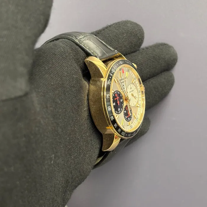 Happy Jewelers Watches Chopard Jacky Ickx 42mm Silver Dial Watch Ref 1612865001 Happy Jewelers Watches Chopard Jacky Ickx 42mm Silver Dial Watch Ref 1612865001