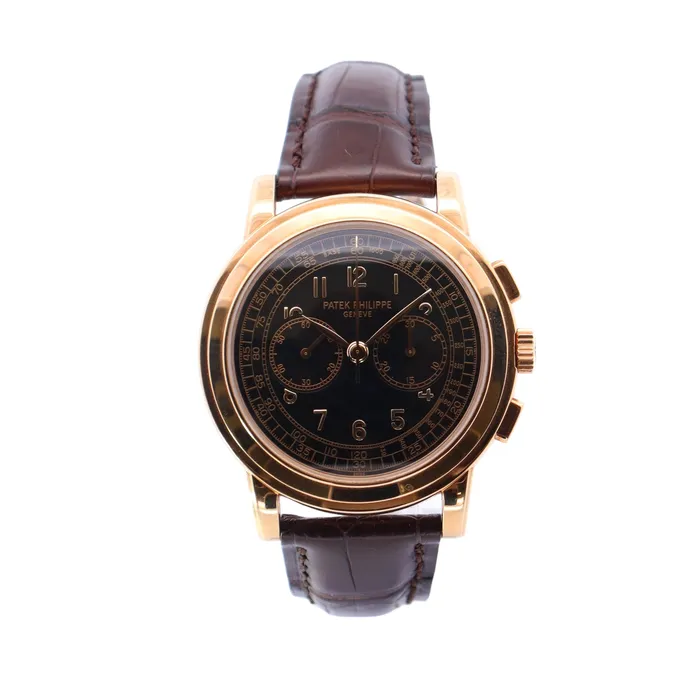 Happy Jewelers Watches Patek Philippe Chronograph Yellow Gold 42mm Chocolate Brown Chronograph Dial Watch Reference 5070J001 Happy Jewelers Watches Patek Philippe Chronograph Yellow Gold 42mm Chocolate Brown Chronograph Dial Watch Reference 5070J001