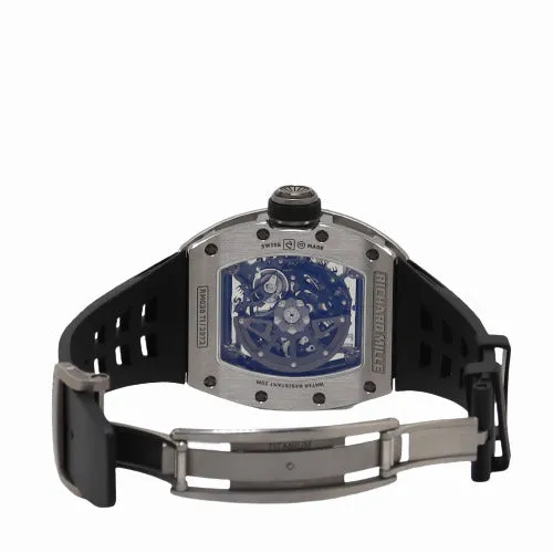 Happy Jewelers Watches Richard Mille RM030 Titanium Skeleton Dial Watch Reference RM030