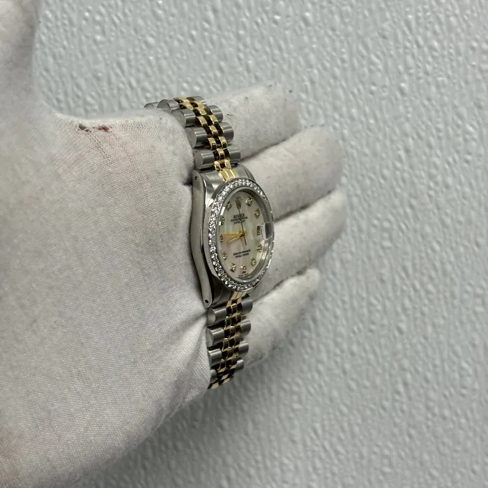 Happy Jewelers Watches Rolex Datejust 31mm MOP Dial Watch Ref 68273 Happy Jewelers Watches Rolex Datejust 31mm MOP Dial Watch Ref 68273