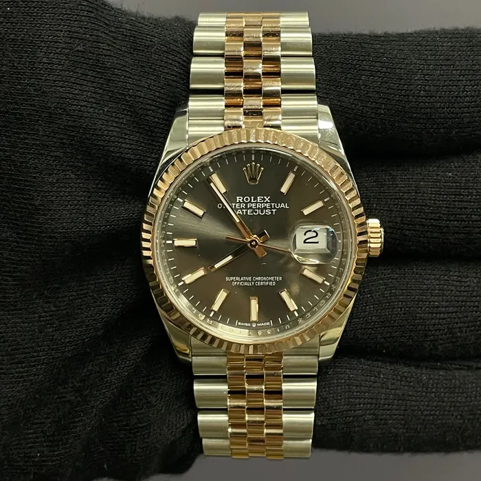 Happy Jewelers Watches Rolex Datejust 36mm Rhodium Dial Watch Ref 126231 Happy Jewelers Watches Rolex Datejust 36mm Rhodium Dial Watch Ref 126231