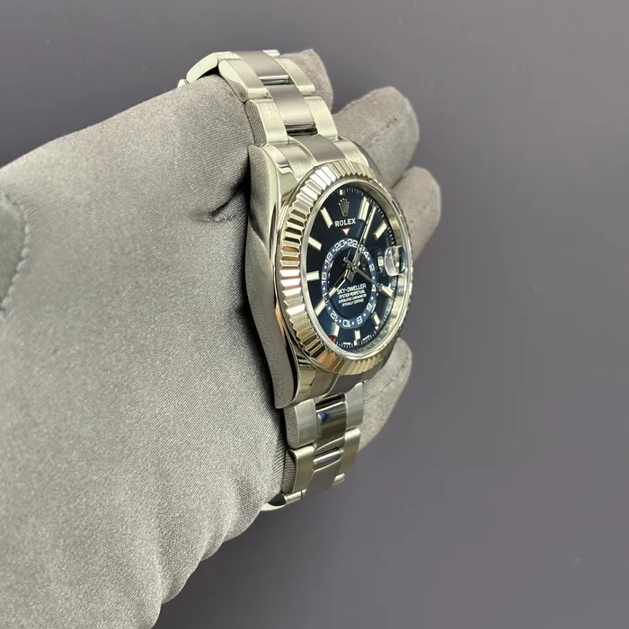 Happy Jewelers Watches Rolex SkyDweller 42mm Blue Dial Watch Ref 326934 Happy Jewelers Watches Rolex SkyDweller 42mm Blue Dial Watch Ref 326934