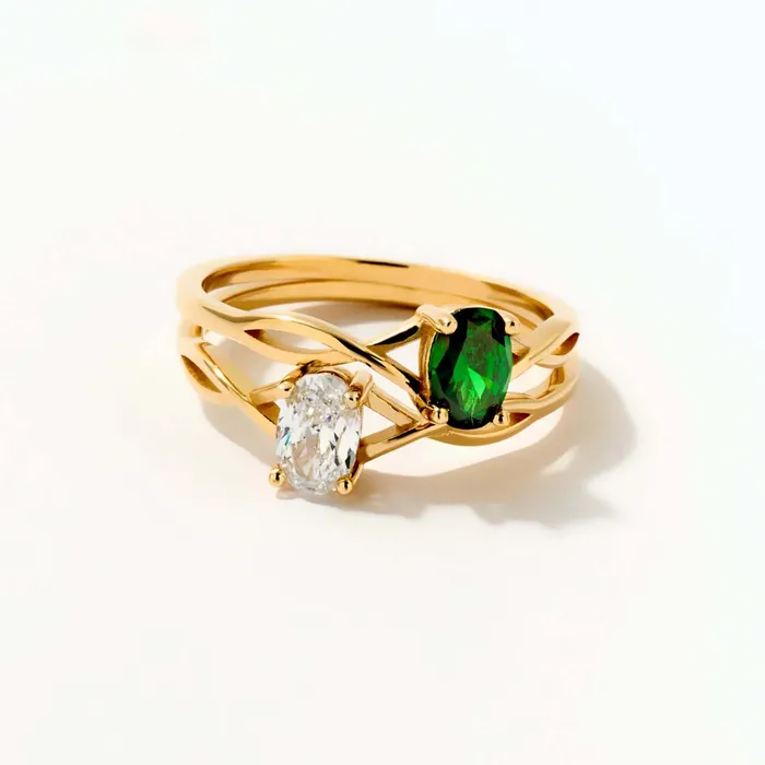 Ivy Birtshstone Ring Gelin Diamond Rings