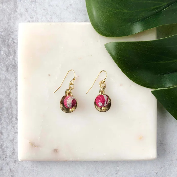 Kantha Camille Earrings WorldFinds Earrings
