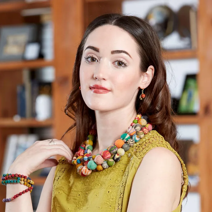 Kantha Camille Earrings WorldFinds Earrings