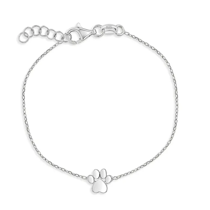 Kids Chain Link Bracelets Bracelets 55 65 Polished Dog Paw Kids Childrens Girls Bracelet Sterling Silver Kids Chain Link Bracelets Bracelets 55 65 Polished Dog Paw Kids Childrens Girls Bracelet Sterling Silver