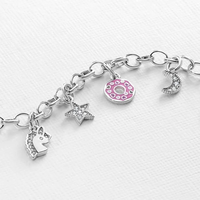 Magical Charms Kids Childrens Girls for Charm Bracelet Sterling Silver Charms Bracelets