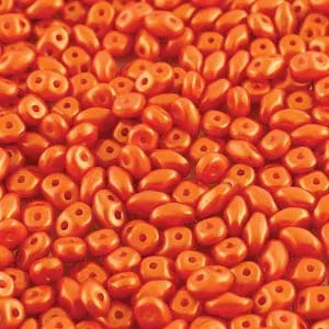 Matubo DU050201024102 Czech Glass SuperDuo Beads 25 x 5mm Gold Shine Orange 25 Grams PreStyled Sets Matubo DU050201024102 Czech Glass SuperDuo Beads 25 x 5mm Gold Shine Orange 25 Grams PreStyled Sets