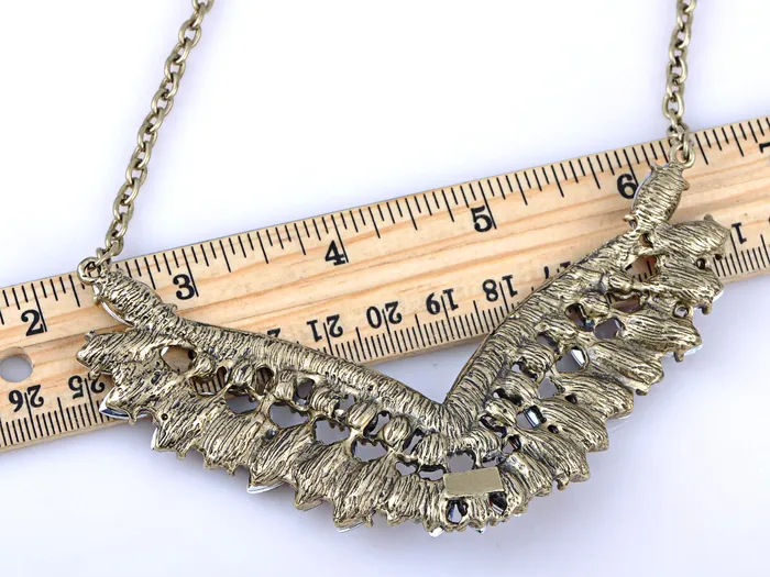Multicoloured Tribal Rainbow Feather Winged Necklace Alilang Necklaces Multicoloured Tribal Rainbow Feather Winged Necklace Alilang Necklaces