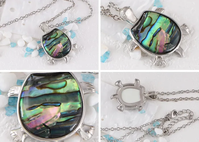 Necklaces Alilang Natural Abalone Shell Animal Shape Pendant Necklace Jewelry Gift for Women ALILANGCOM Necklaces Alilang Natural Abalone Shell Animal Shape Pendant Necklace Jewelry Gift for Women ALILANGCOM