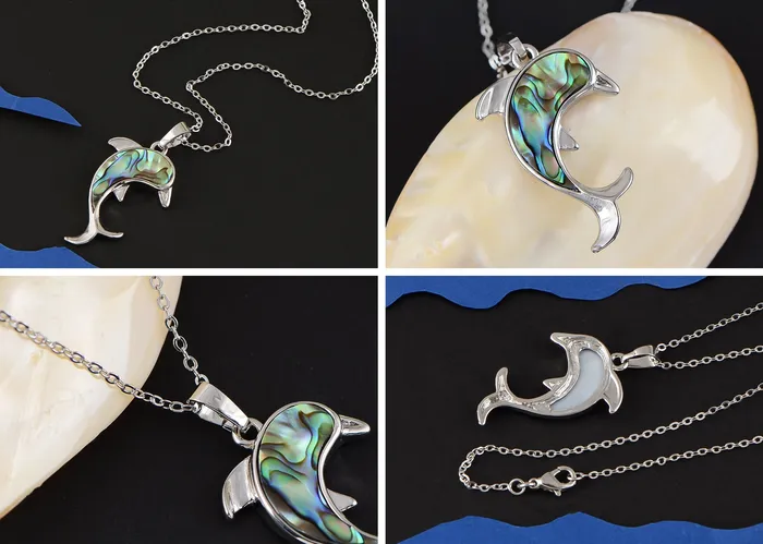 Necklaces Alilang Natural Abalone Shell Animal Shape Pendant Necklace Jewelry Gift for Women ALILANGCOM Necklaces Alilang Natural Abalone Shell Animal Shape Pendant Necklace Jewelry Gift for Women ALILANGCOM
