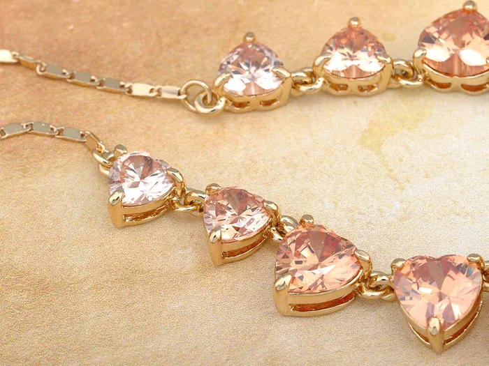 Necklaces Fire Opal Lovely Heart Collection Element Earring Necklace Set Alilang Necklaces Fire Opal Lovely Heart Collection Element Earring Necklace Set Alilang