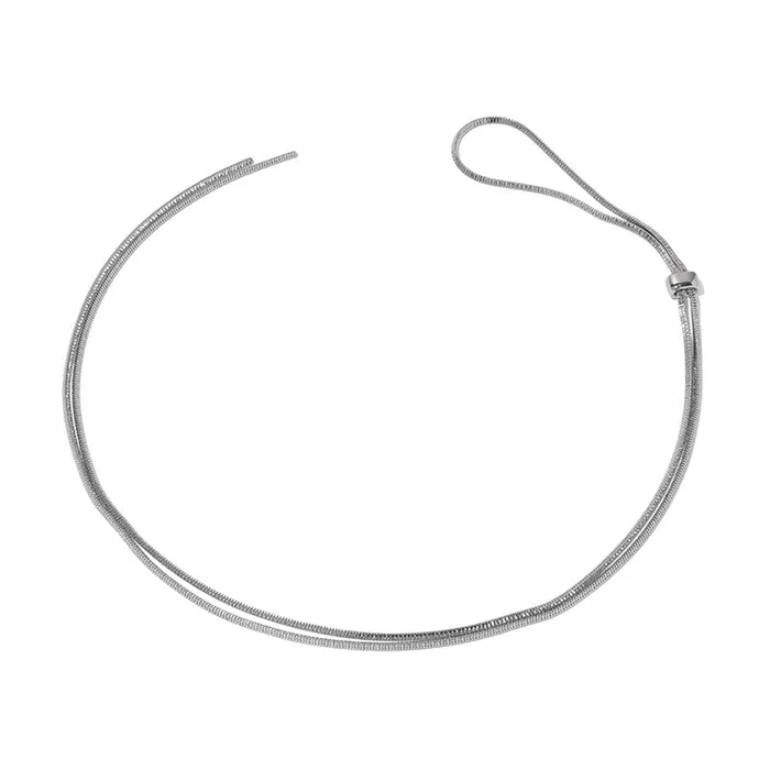 Necklaces Refined by AnnaKaci Adjustable Clasp Long Chain Necklace