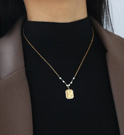 Refined by AnnaKaci Necklaces Starry Sky Gold Pendant Necklace