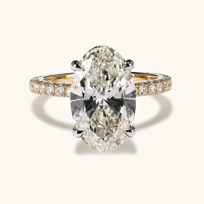 Rings Happy Jewelers 488 Oval Lab Diamond Engagement Ring
