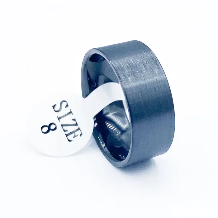 Rings Patrick Adair Supplies Black Ceramic Ring Liner