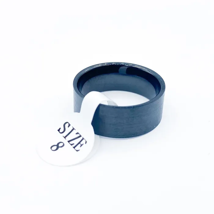 Rings Patrick Adair Supplies Black Ceramic Ring Liner