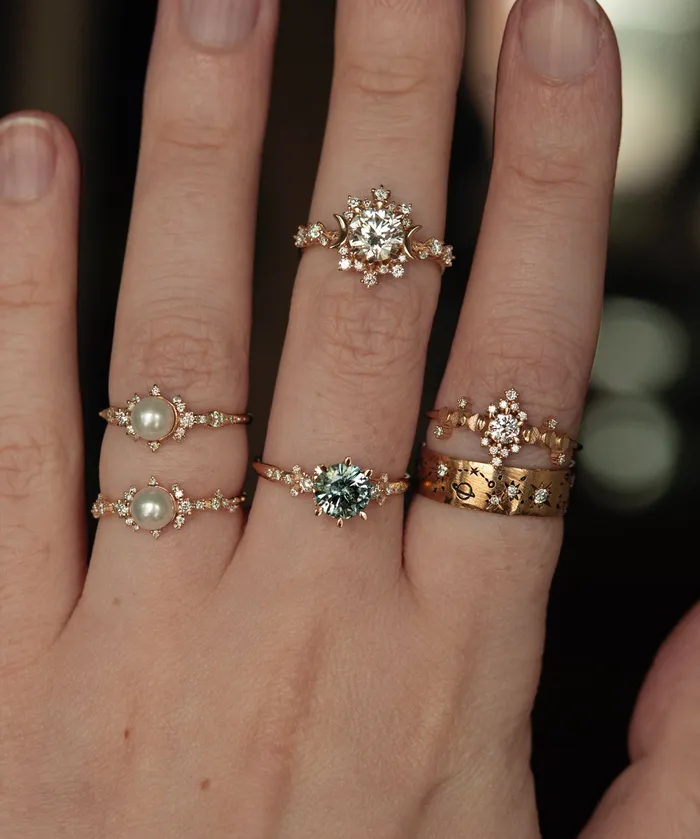 Rings Sofia Zakia Birth of Venus Ring