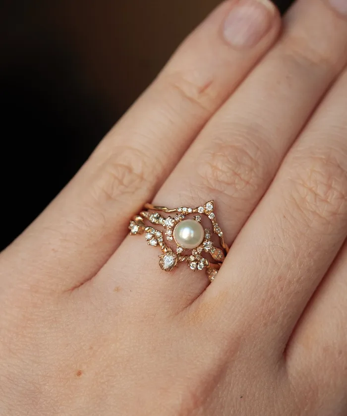 Rings Sofia Zakia Birth of Venus Ring