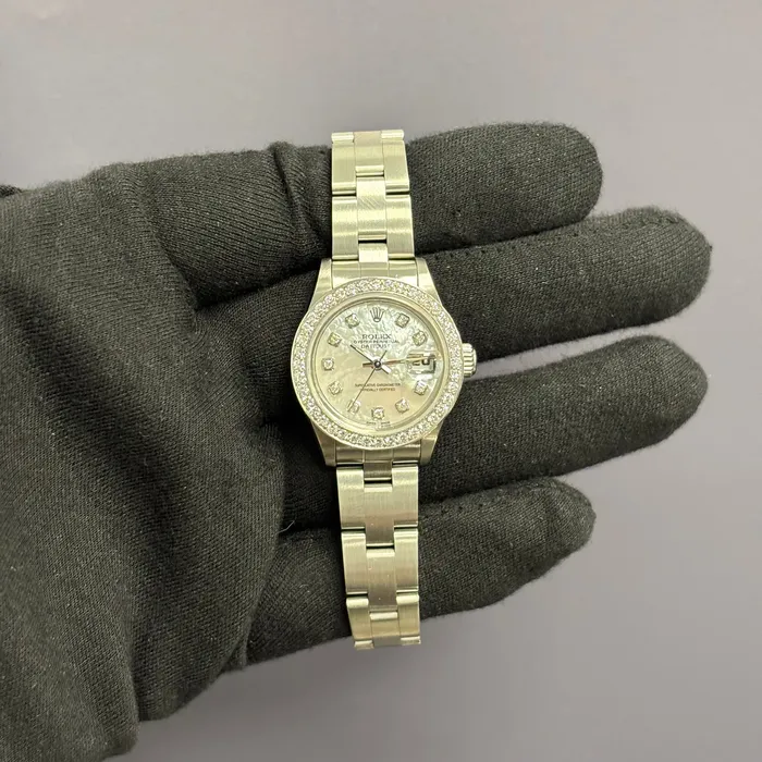 Rolex Datejust 26mm MOP Dial Watch Ref 69160 Happy Jewelers Watches Rolex Datejust 26mm MOP Dial Watch Ref 69160 Happy Jewelers Watches