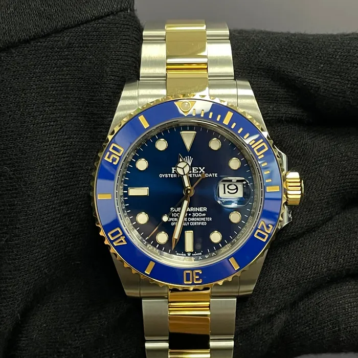 Rolex Submariner 41mm Blue Dial Watch Ref 126613LB Happy Jewelers Watches Rolex Submariner 41mm Blue Dial Watch Ref 126613LB Happy Jewelers Watches