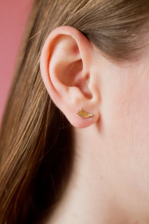 Simple Shooting Star Earring Sofia Zakia Earrings