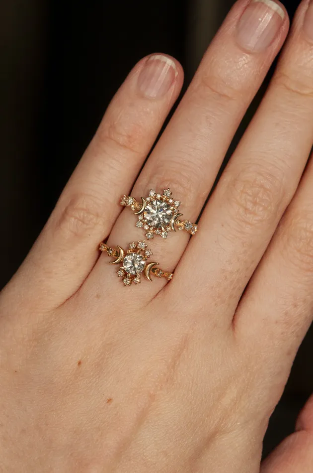 Sofia Zakia Rings Diamond Wandering Star Supreme Ring