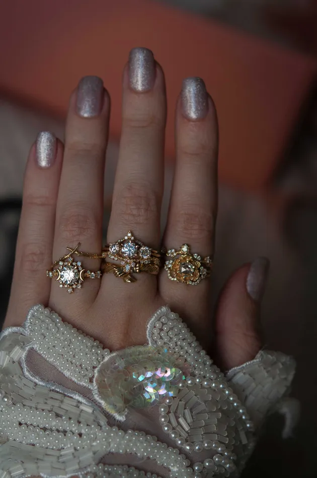 Sofia Zakia Rings Diamond Wandering Star Supreme Ring