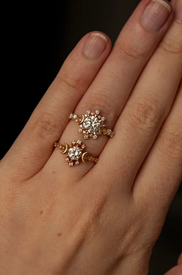 Sofia Zakia Rings Diamond Wandering Star Supreme Ring
