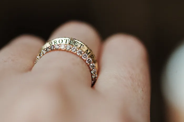 Sofia Zakia Technicolour Ring of Salt Readytoship Rings