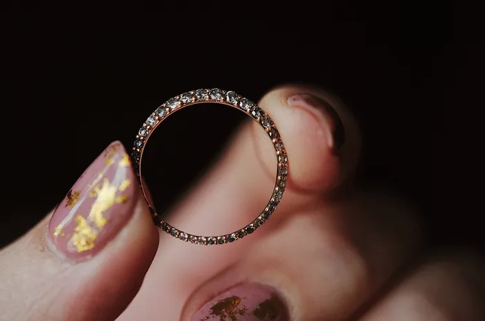 Sofia Zakia Technicolour Ring of Salt Readytoship Rings
