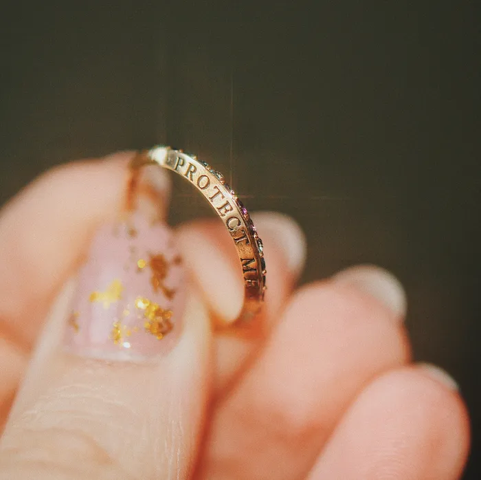 Sofia Zakia Technicolour Ring of Salt Readytoship Rings