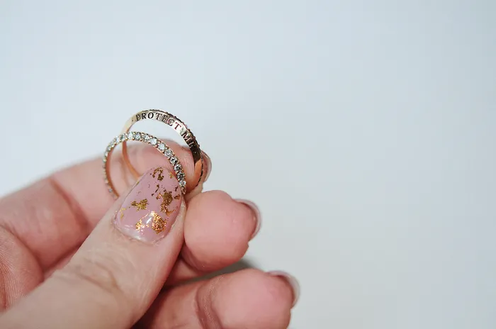 Sofia Zakia Technicolour Ring of Salt Readytoship Rings