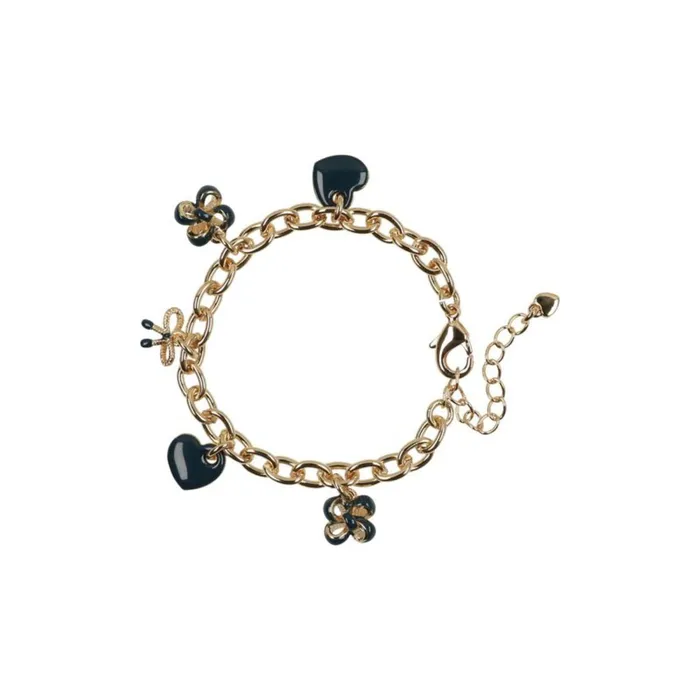 Tilyon Enamel Charm Bracelet BR 2001 Tilyon Jewelry Bracelets