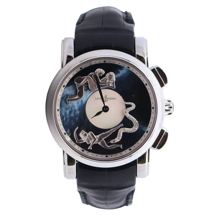 Ulysse Nardin San Marco 42mm MOP Dial Watch Ref 76980 Happy Jewelers Watches Ulysse Nardin San Marco 42mm MOP Dial Watch Ref 76980 Happy Jewelers Watches