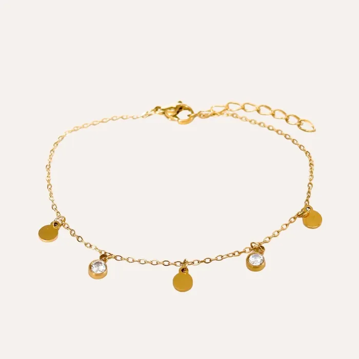 Unique Jewelry Paris Bracelets Faustine Bracelet en acier inoxydable