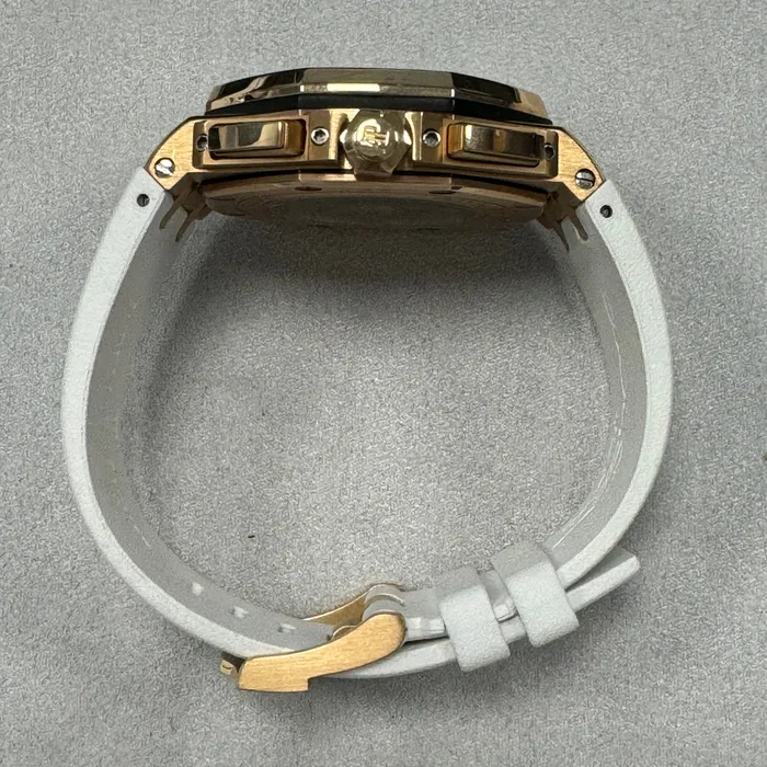 Watches Audemars Piguet Royal Oak Offshore 44mm White Dial Watch Ref 24608OROOA010CA01 Happy Jewelers Watches Audemars Piguet Royal Oak Offshore 44mm White Dial Watch Ref 24608OROOA010CA01 Happy Jewelers